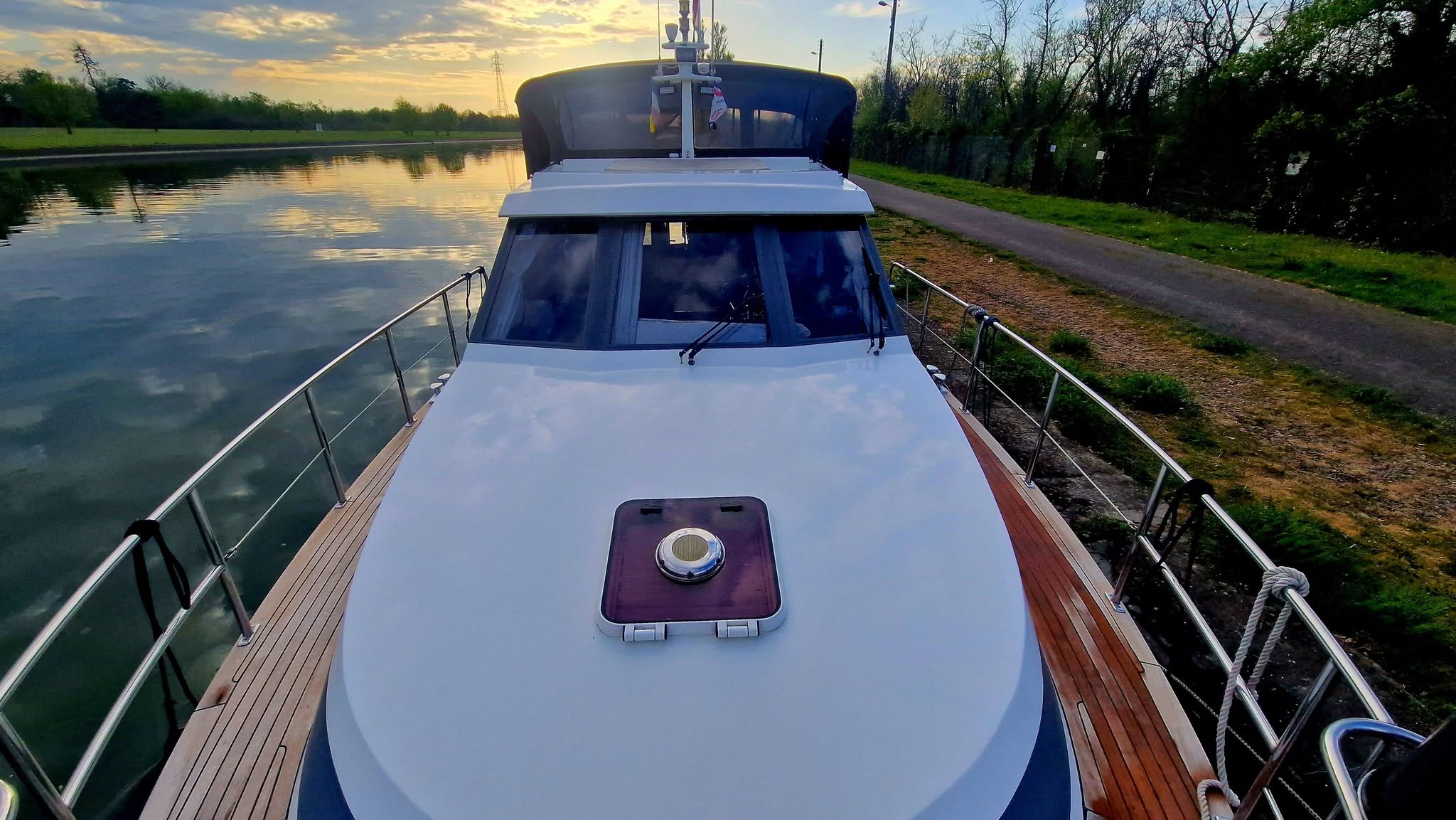 VIP-Position auf dem Rhein